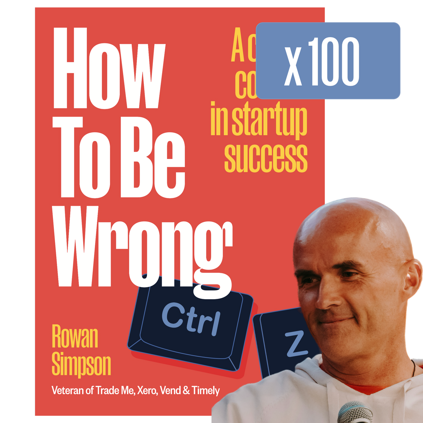 100x copies of How To Be Wrong + "I'll come and meet your team in-person"